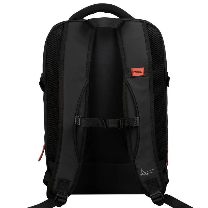 LUXURY OPEN SERIES Black/Red Backpack
