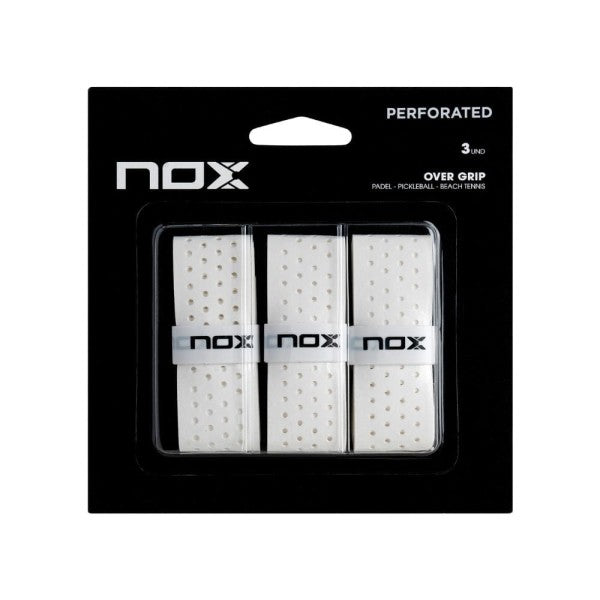 PRO Perforated Overgrips in White (3-Pack)