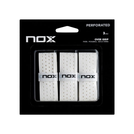 PRO Perforated Overgrips in White (3-Pack)
