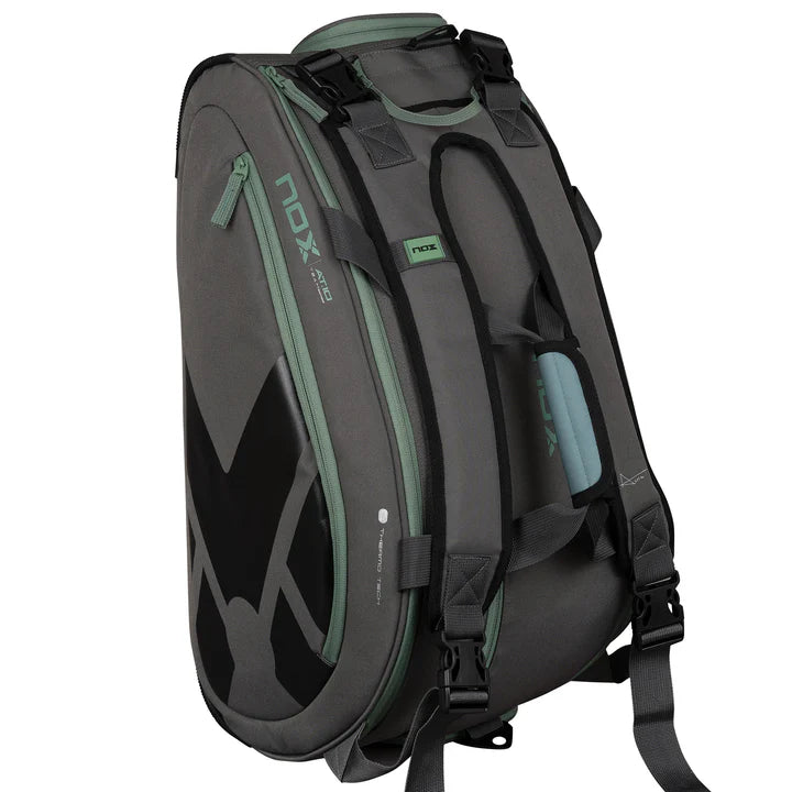 AT10 TEAM Grey/Green Padel Bag