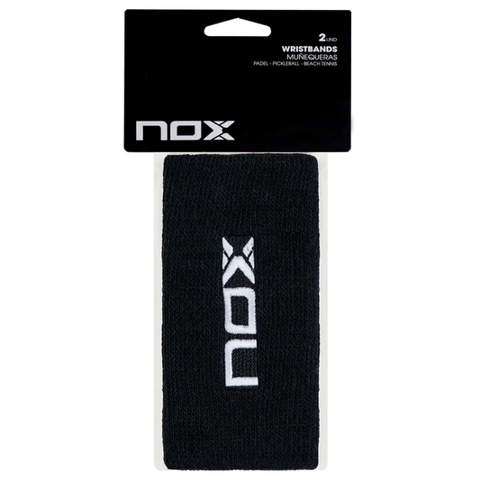 NOX Long Sport Wristbands Black/White