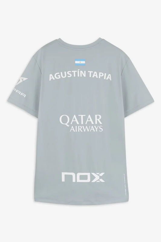 Agustín Tapia Sponsors Grey T-Shirt