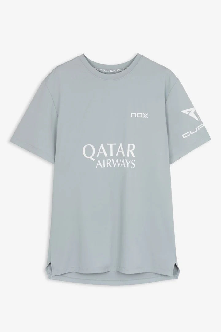 Agustín Tapia Sponsors Grey T-Shirt