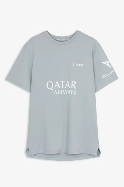 Agustín Tapia Sponsors Grey T-Shirt