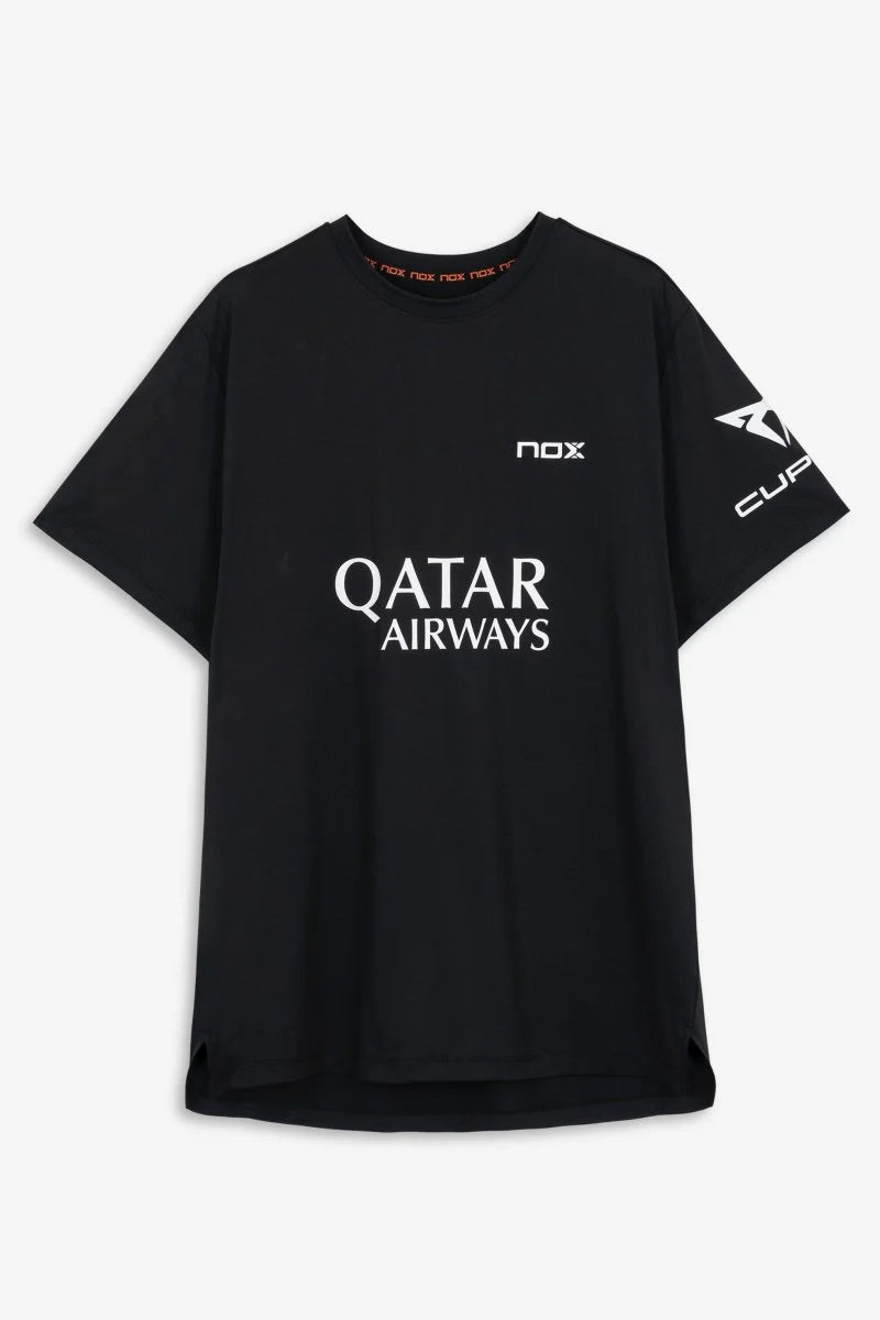 Agustín Tapia Sponsors Black T-Shirt