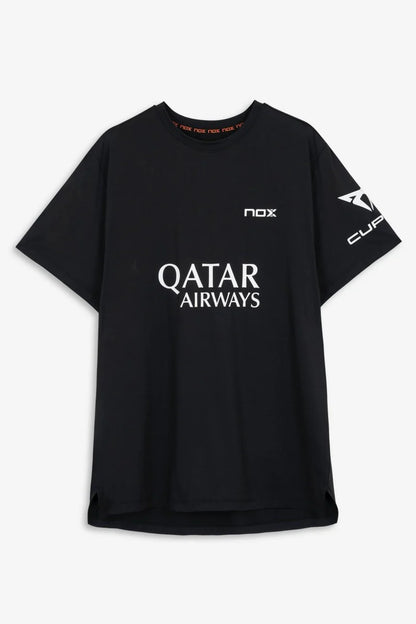 Agustín Tapia Sponsors Black T-Shirt