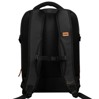 LUXURY OPEN SERIES Black/Brown Backpack