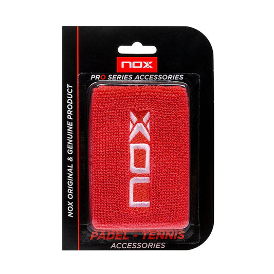 NOX Sport Wristbands Red/White