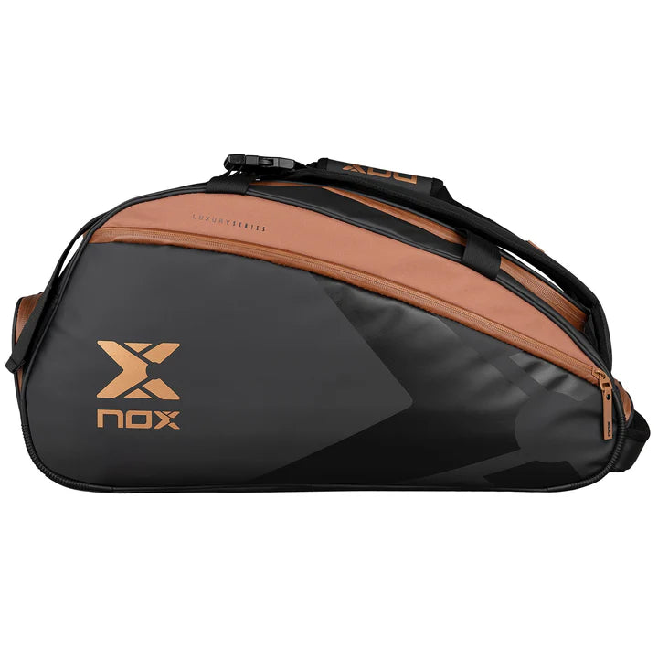 LUXURY OPEN SERIES Black/Brown Padel Bag