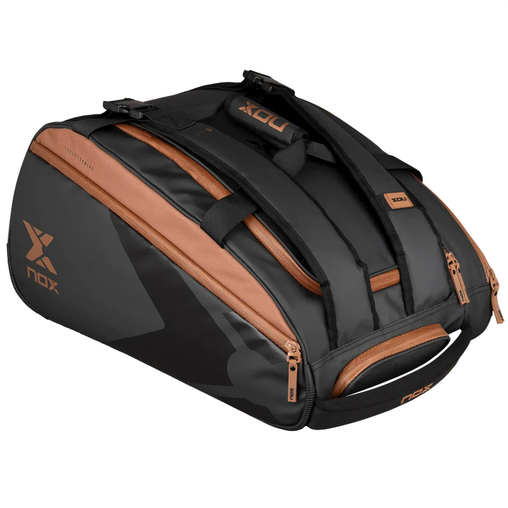LUXURY OPEN SERIES Black/Brown Padel Bag