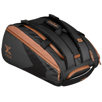 LUXURY OPEN SERIES Black/Brown Padel Bag