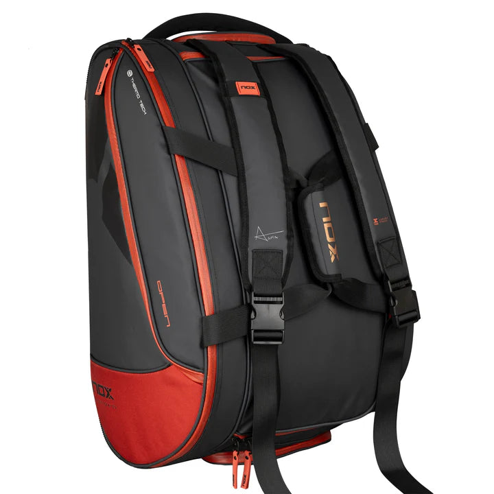 LUXURY OPEN SERIES Black/Red Padel Bag